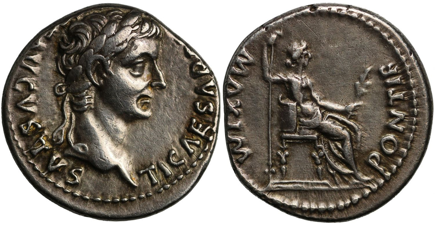 Tiberius, Silver Denarius