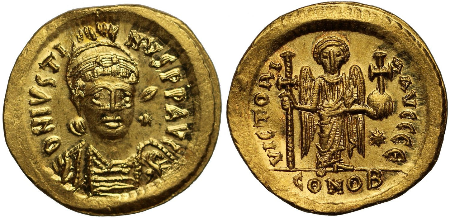 Justin I, Gold Solidus