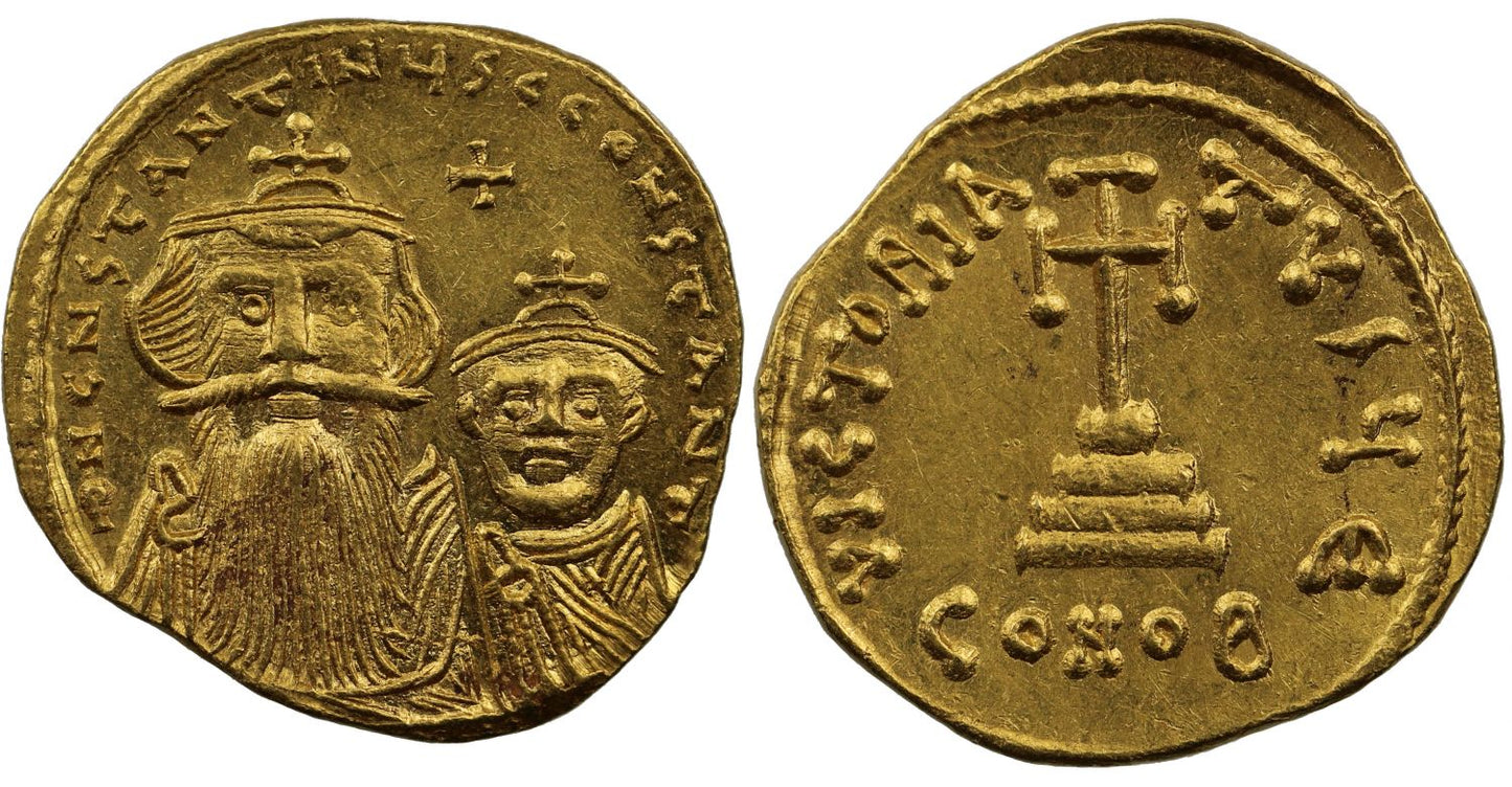 Constans II, Gold Solidus