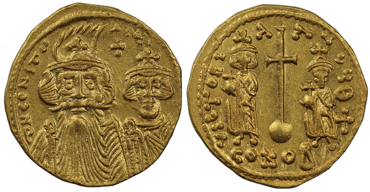 Constans II, Gold Solidus