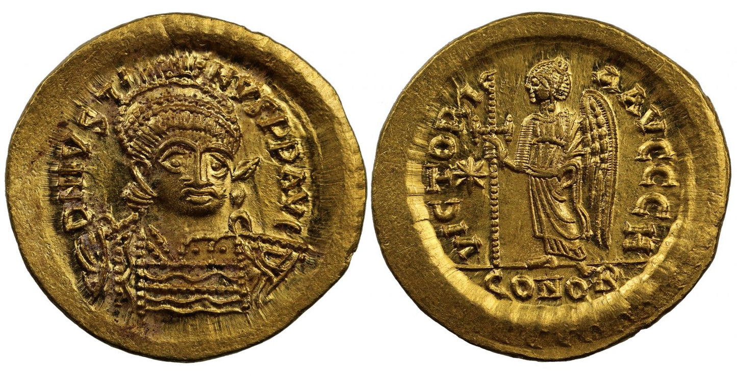 Justin I, Gold Solidus