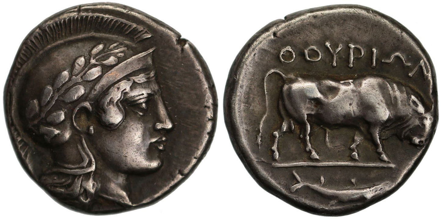 Lucania, Thurion, Silver Didrachm