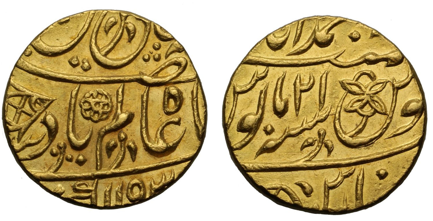 Bengal Presidency, Gold Mohur.