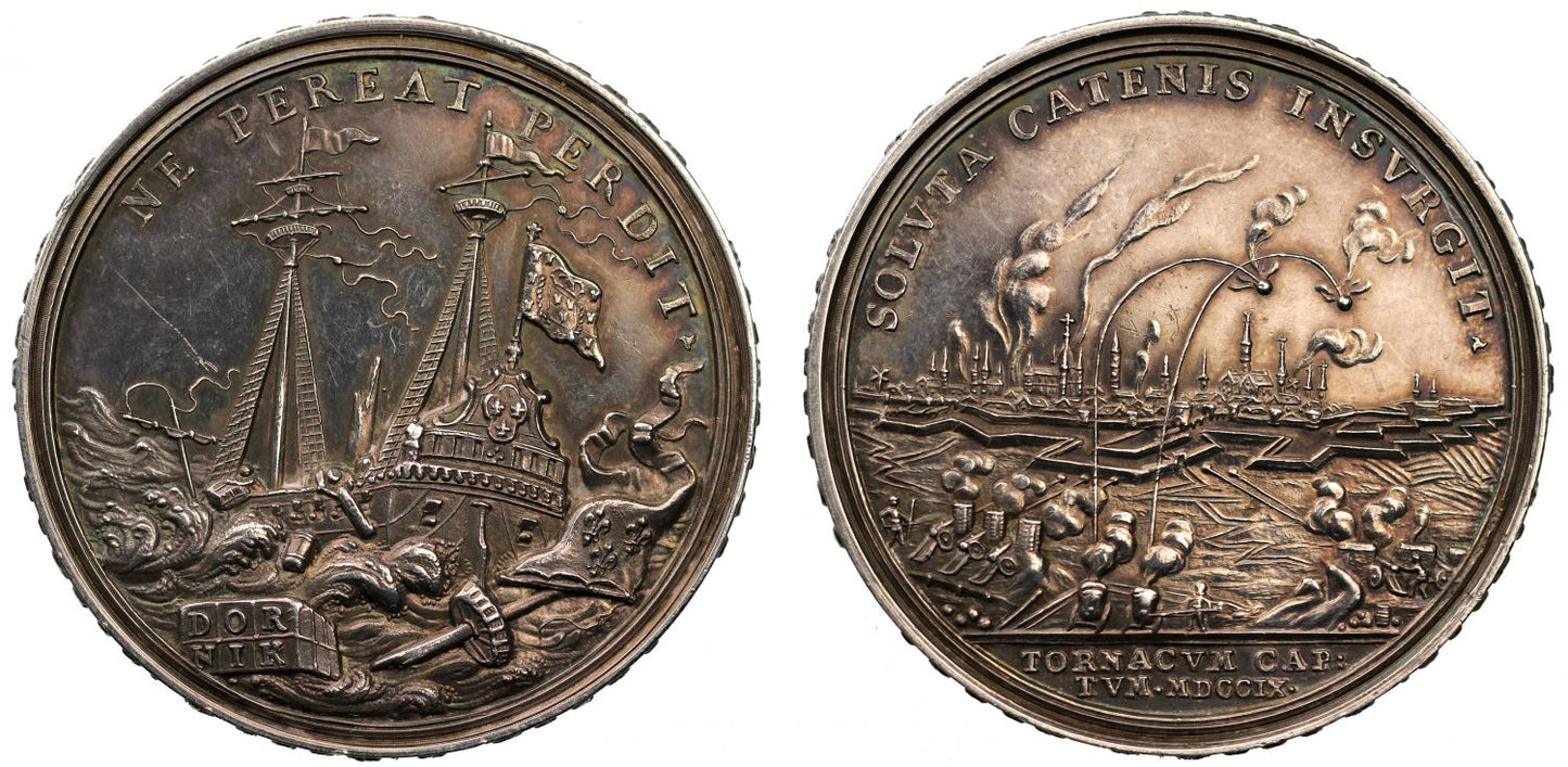 Capture of Tournay, 1709.