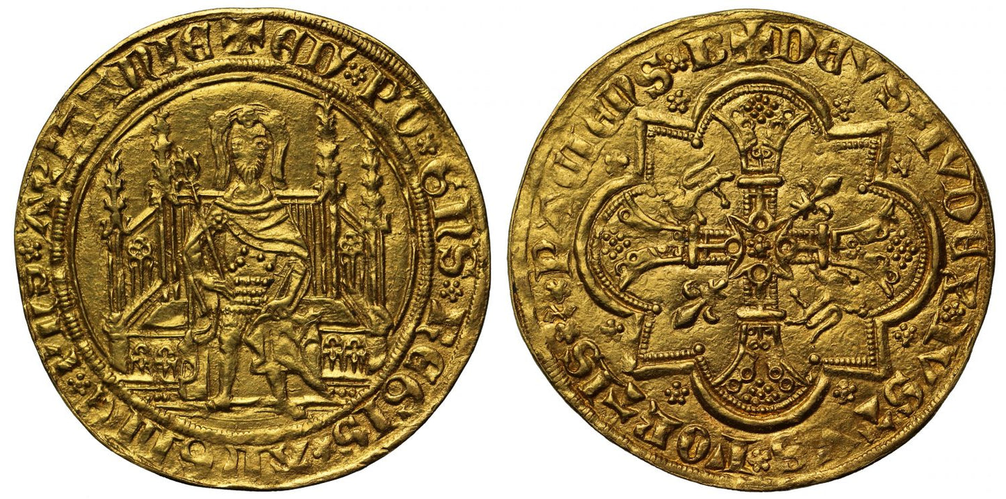 Edward the Black Prince Chaise d'Or, Bordeaux