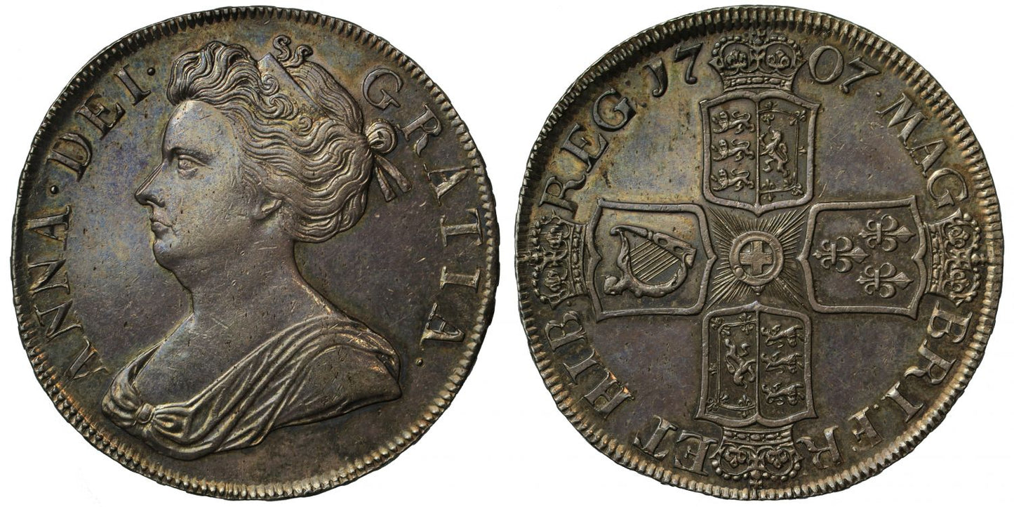 Anne 1707 Crown, Post Union