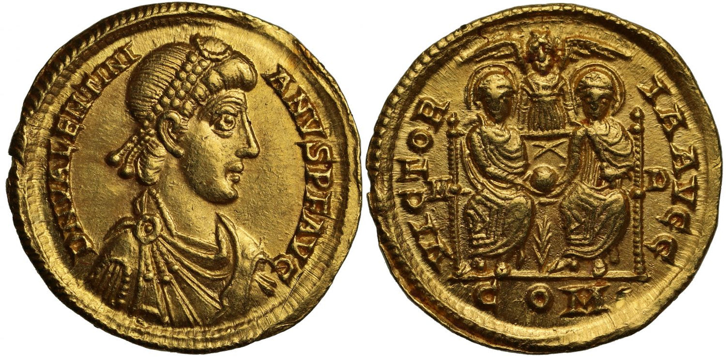 Valentinian II, Gold Solidus