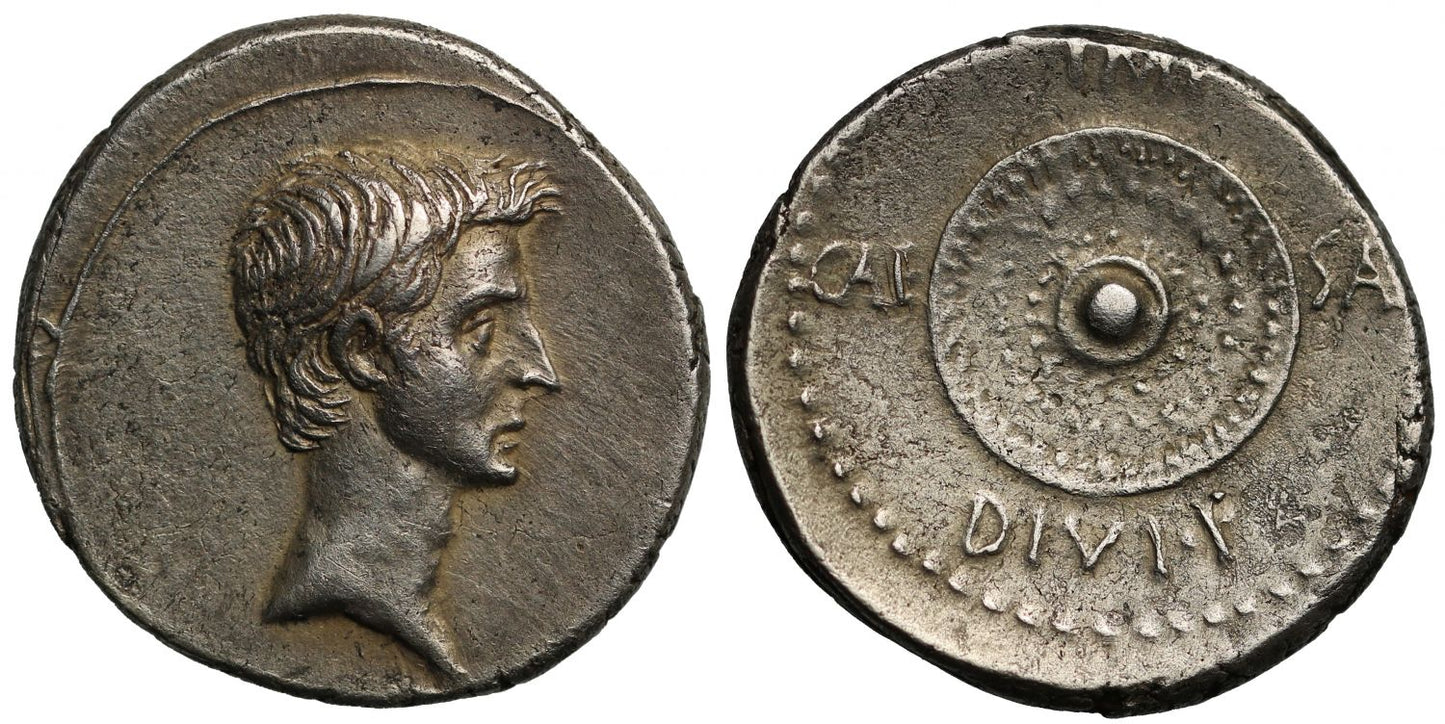 Octavian, Silver Denarius