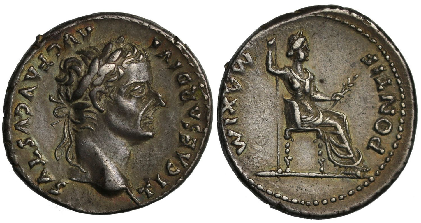 Tiberius, Silver Denarius