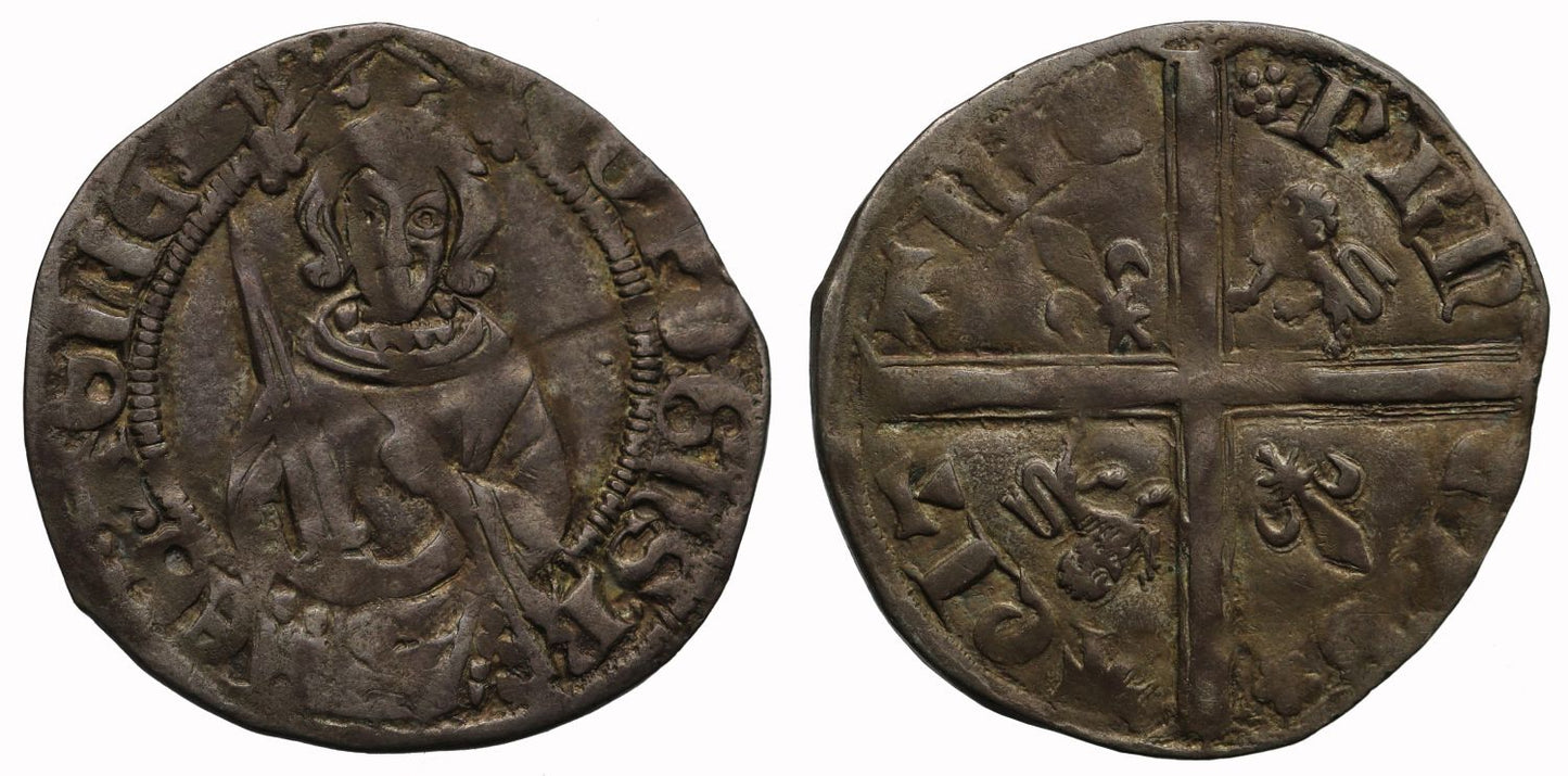 Edward the Black Prince Hardi d'Argent Bordeaux