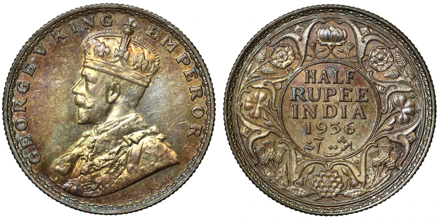 ½-Rupee 1936