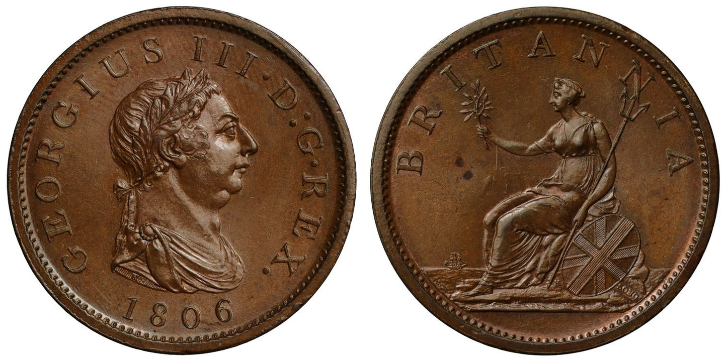 George III 1806 Penny