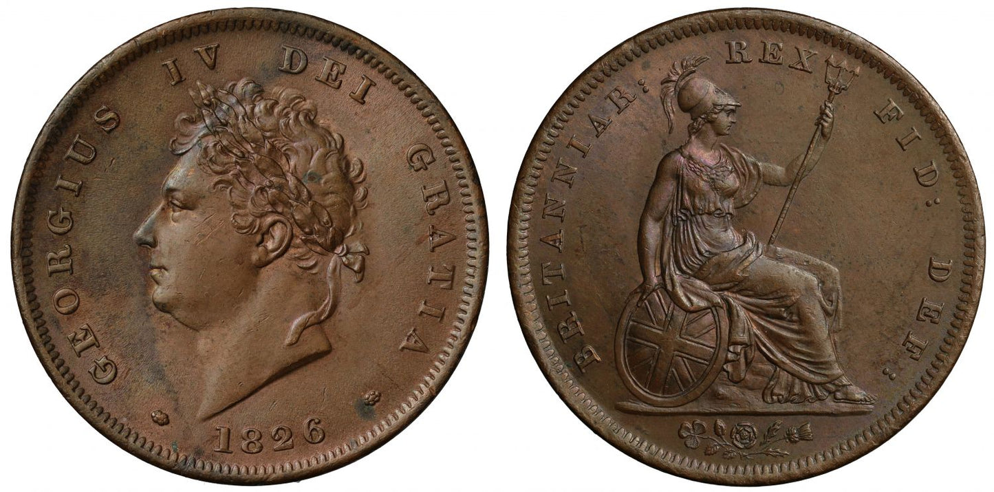George IV 1826 Penny