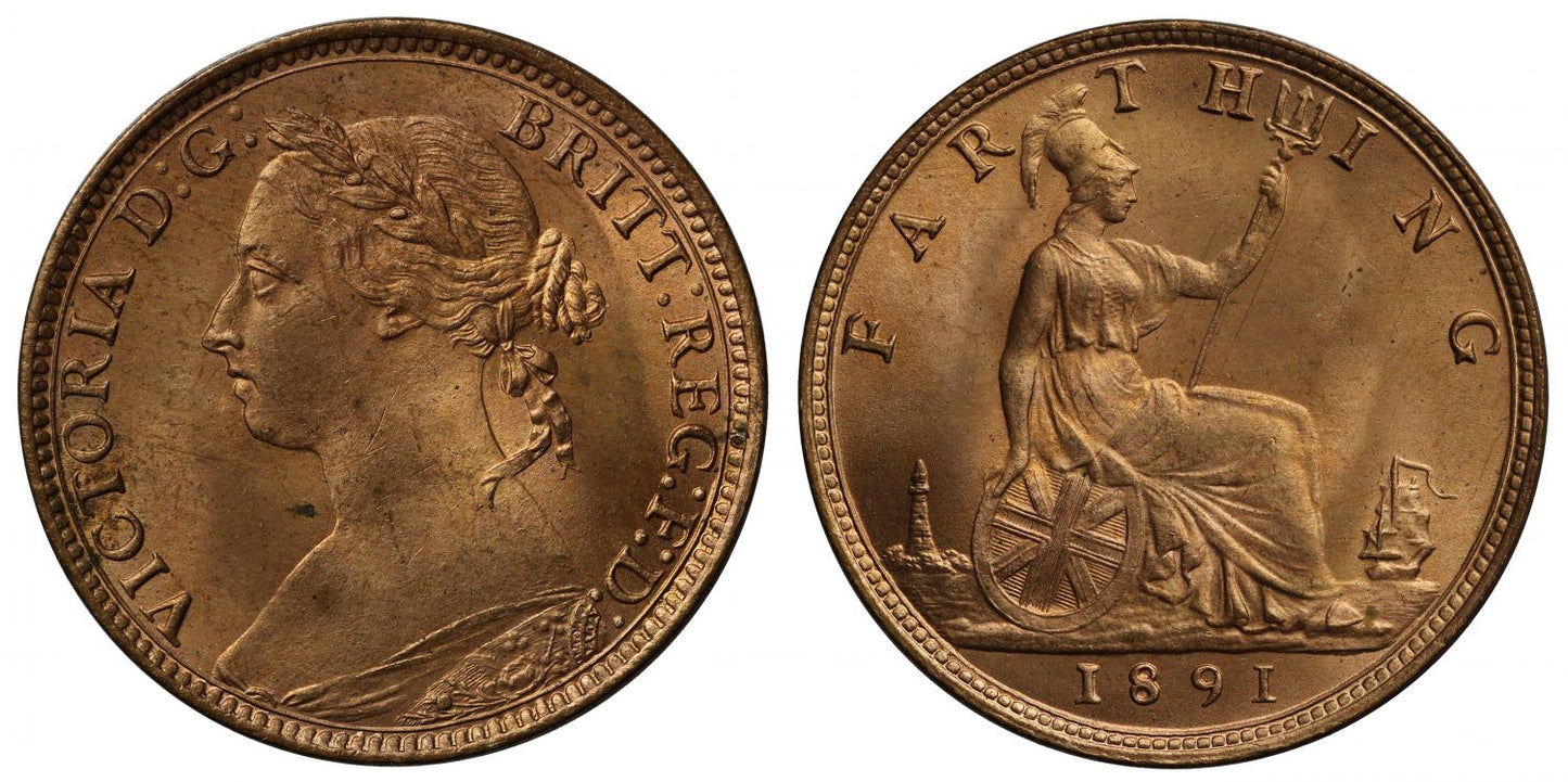 Victoria 1891 Farthing