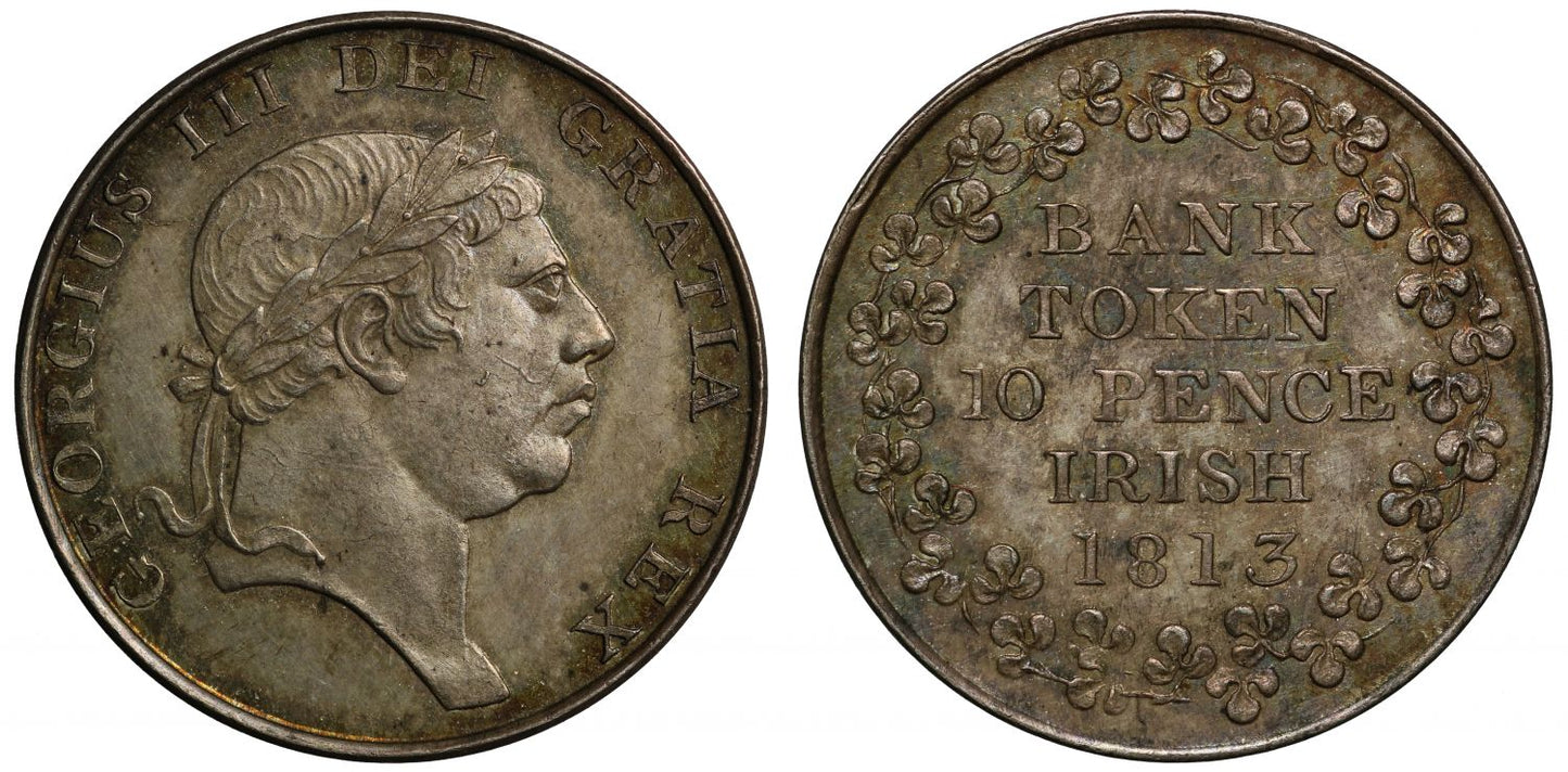 Ireland, George III 1813 Ten Pence