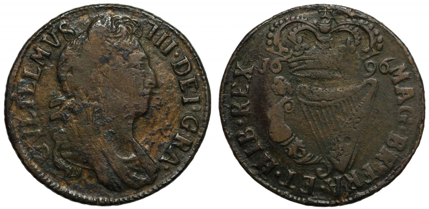Ireland, William III 1696 Halfpenny