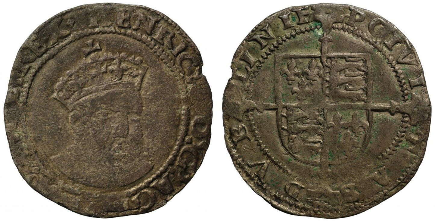 Ireland, Henry VIII posthumous Groat Dublin