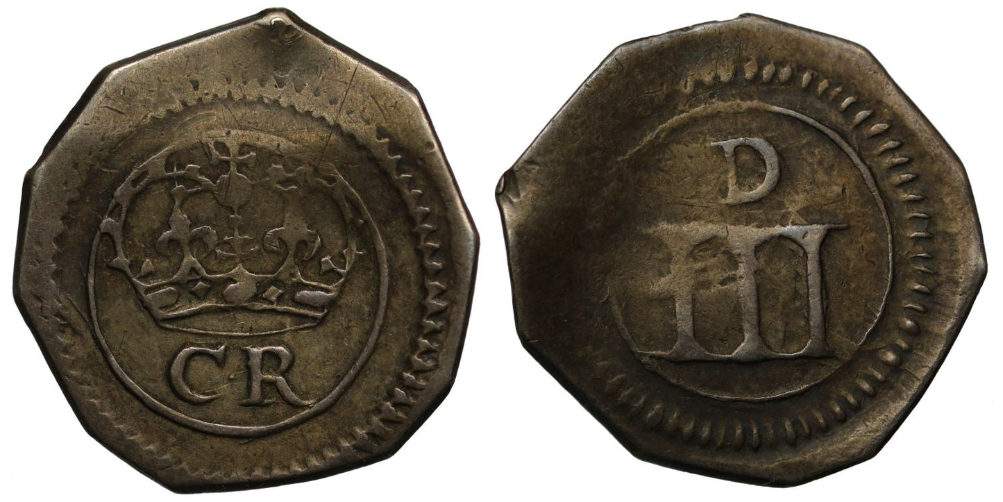 Ireland, Charles I Ormond Threepence