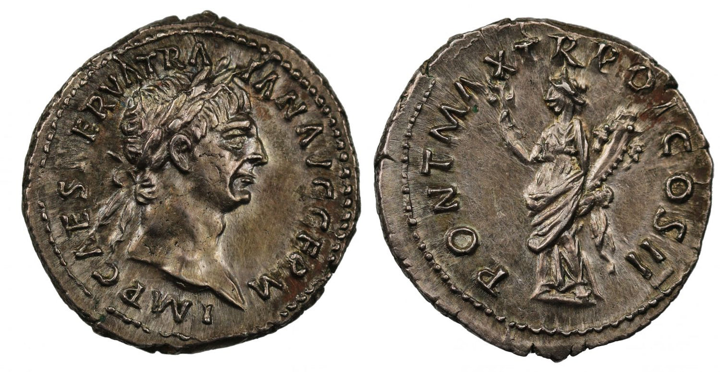 Trajan, Silver Denarius