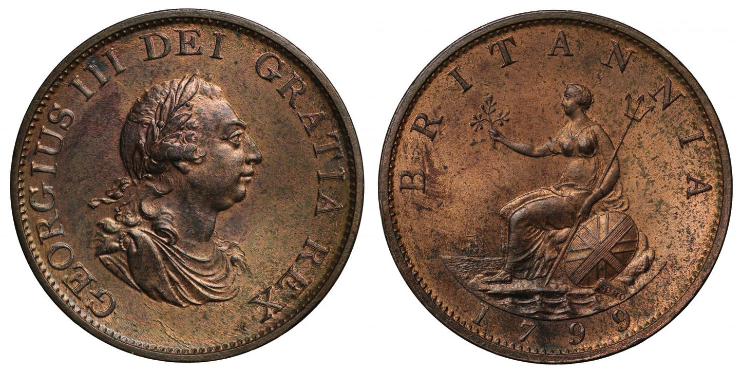George III 1799 Halfpenny