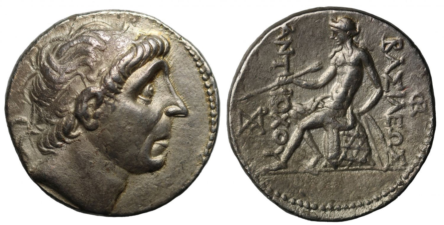 Seleukid Kingdom, Antiochos II, Silver Tetradrachm