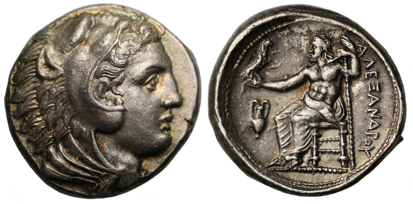 Kingdom of Macedon, Alexander III, Silver Tetradrachm