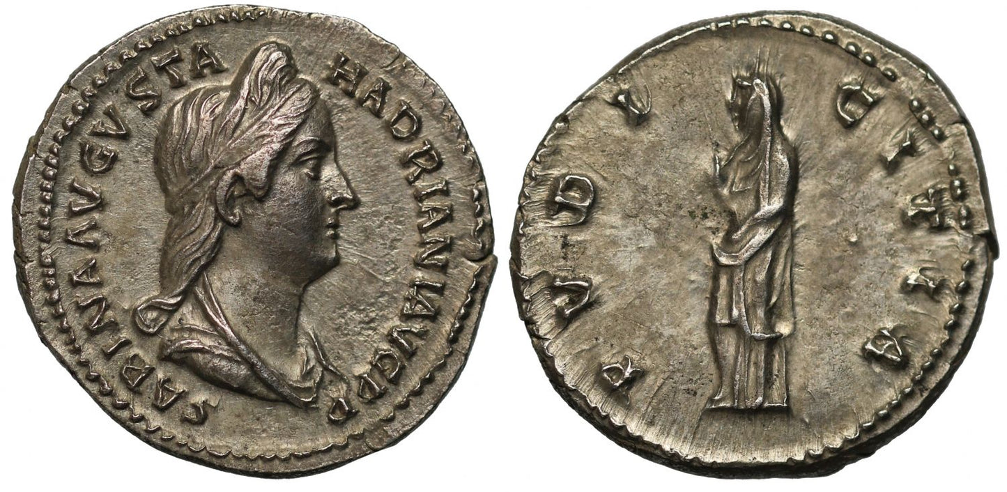 Sabina, Silver Denarius