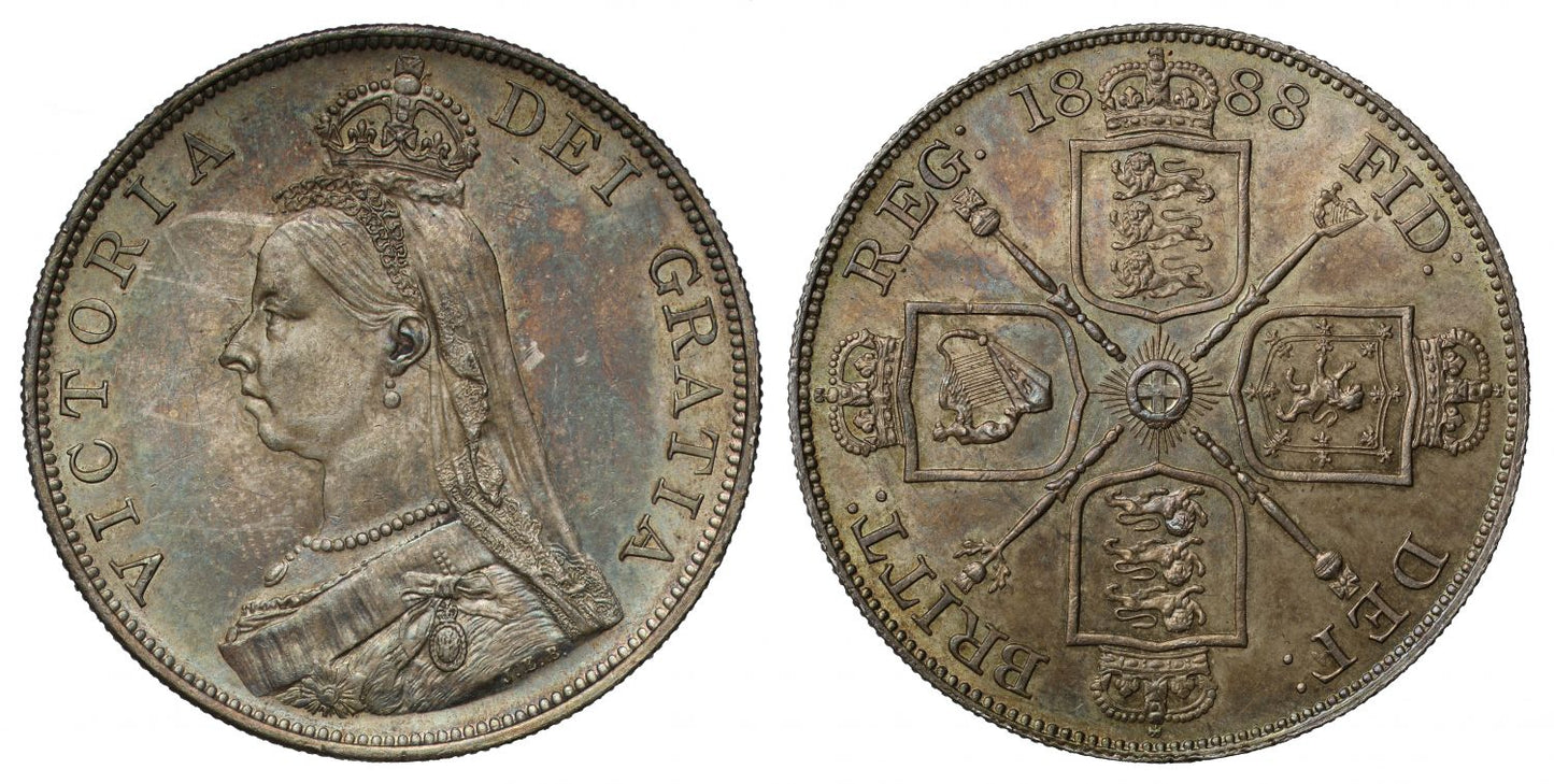 Victoria 1888 Double Florin