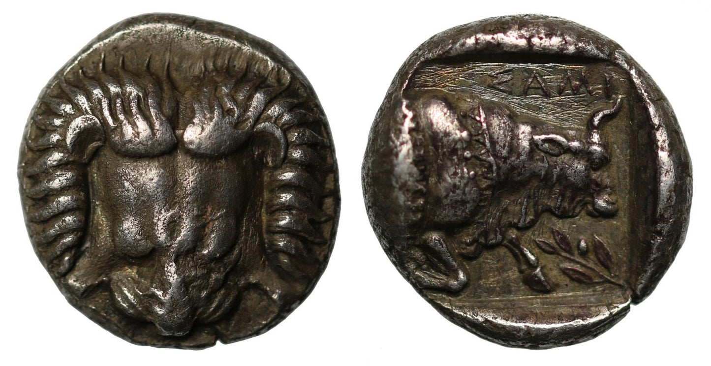 Ionian Islands, Samos, Silver Drachm