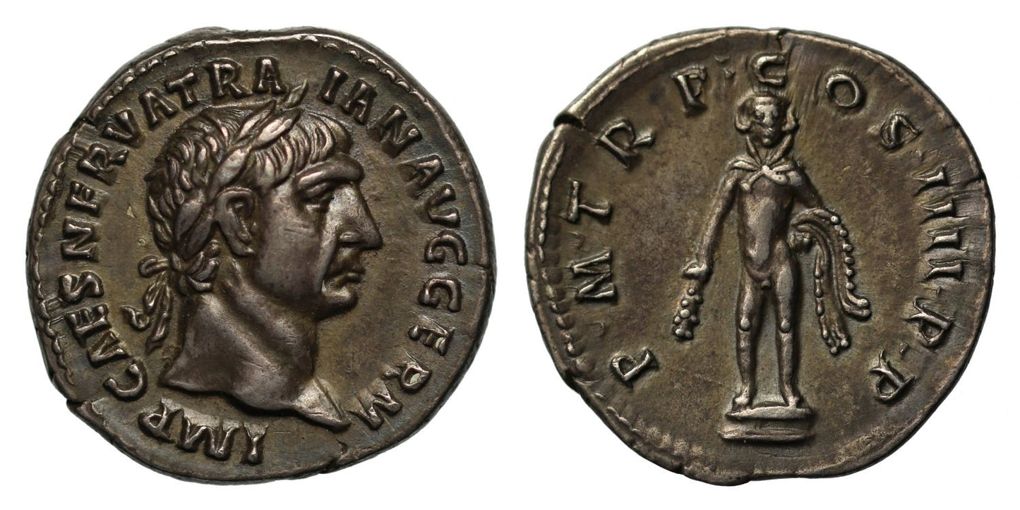 Trajan, Silver Denarius