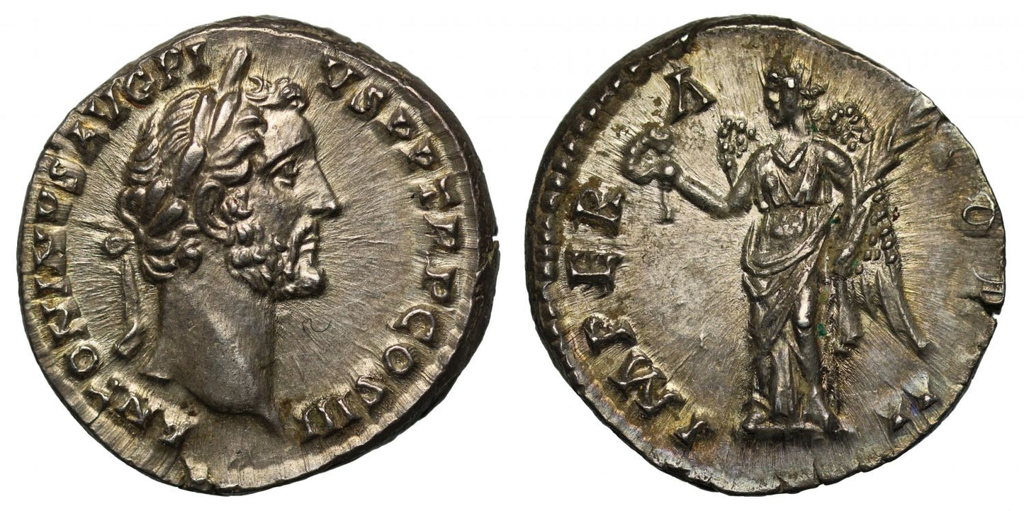 Antoninus Pius, Silver Denarius