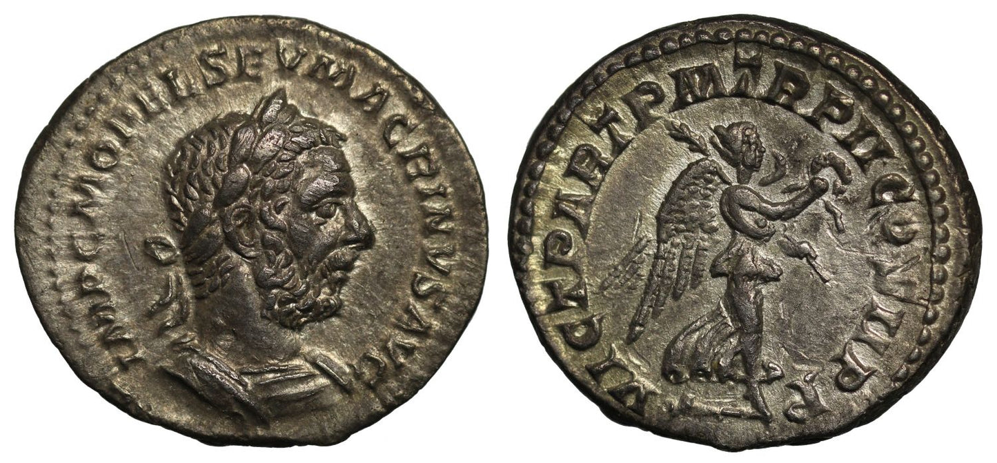 Macrinus, Silver Denarius