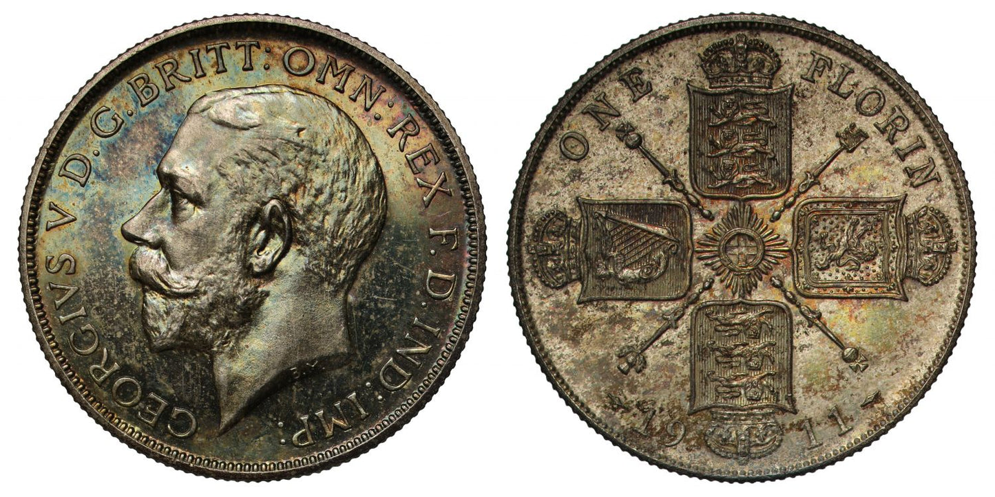 George V 1911 Proof Florin
