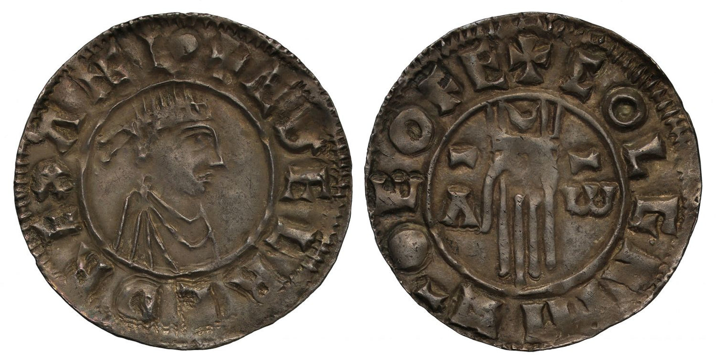 Aethelred II Penny York, first hand type