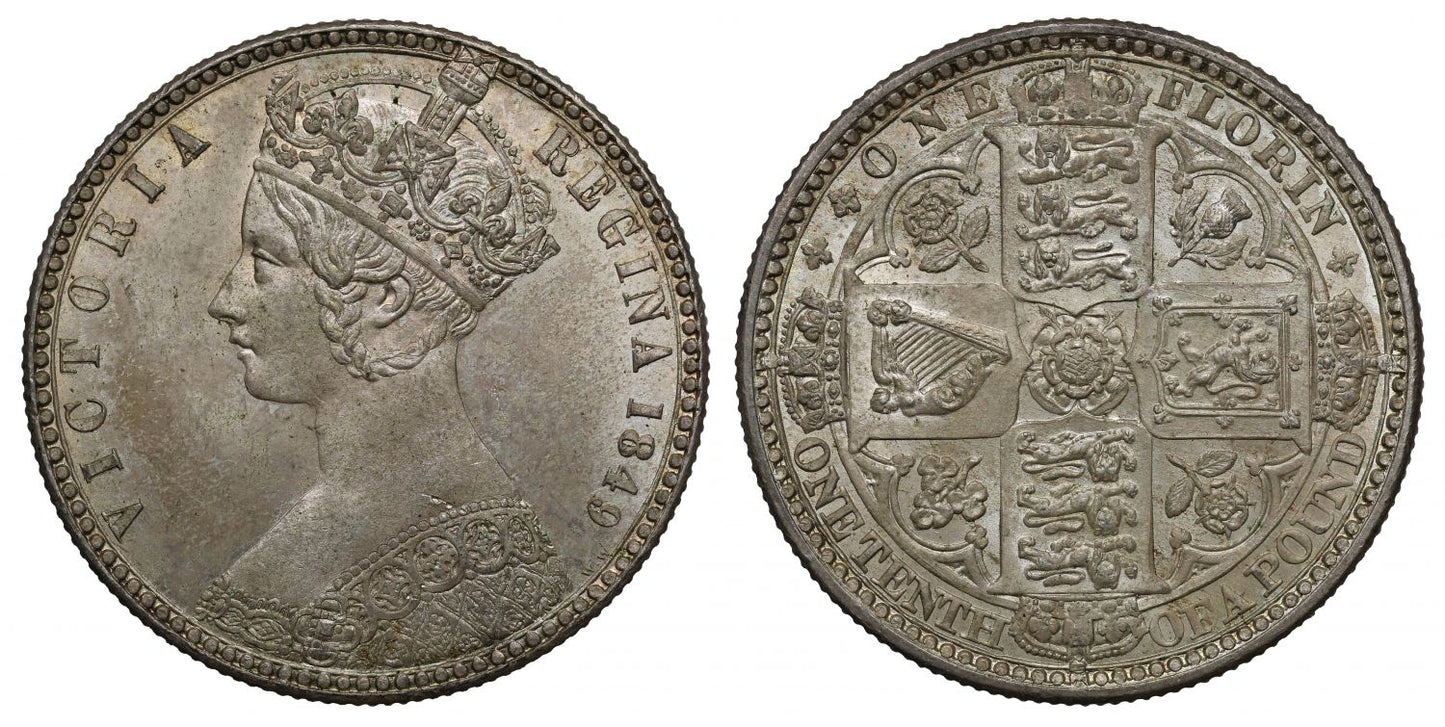 Victoria 1849 Florin