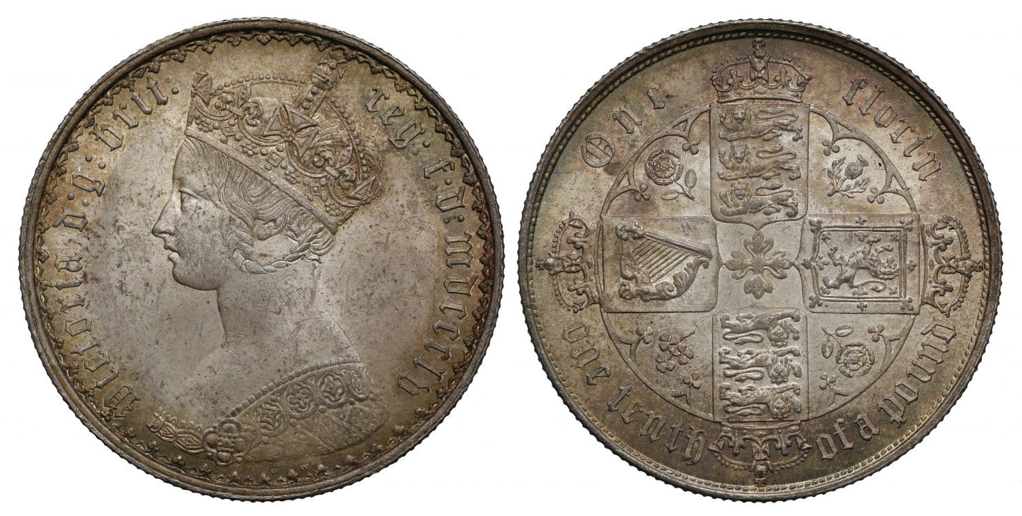 Victoria 1855 Florin