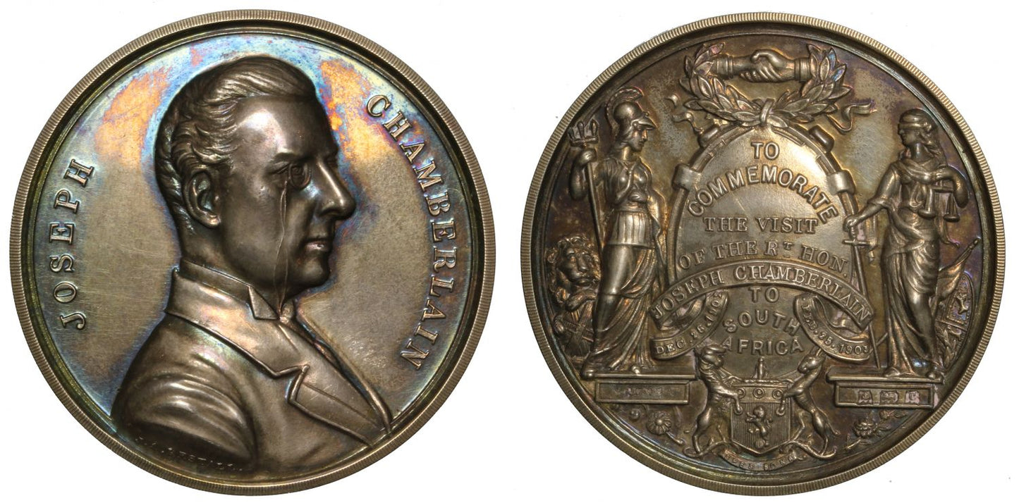 Joseph Chamberlain, Visit to South Africa.