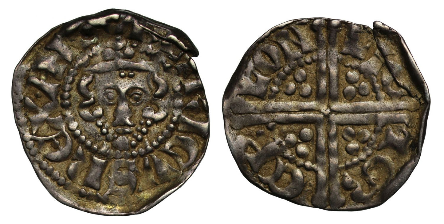 Henry III voided long cross Penny, London class 1b