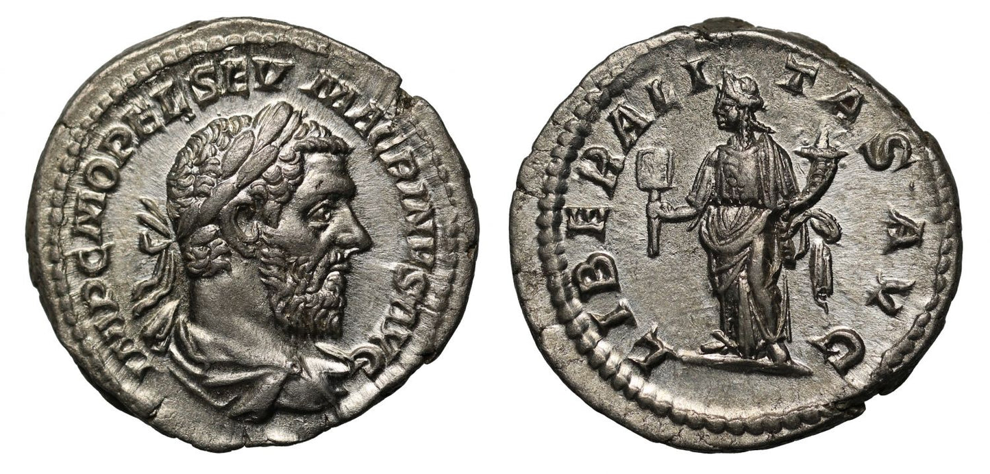 Macrinus, Silver Denarius