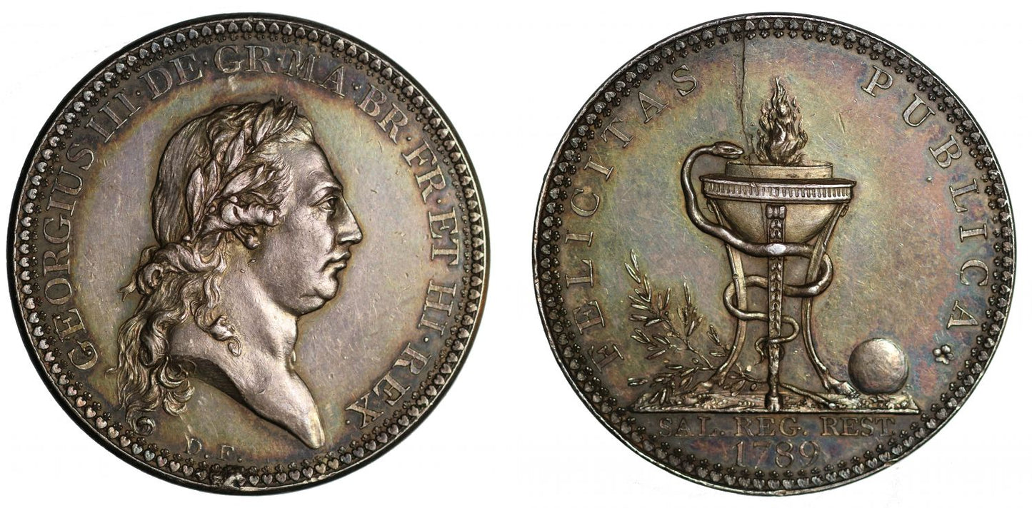 George III, Recovery from Illness, 1789.