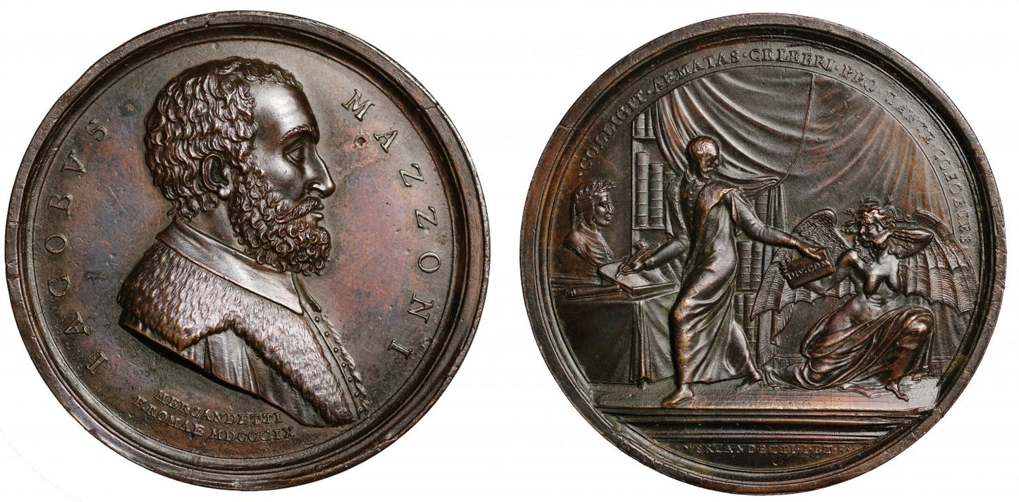 Giacomo Mazzoni, 1548-98.
