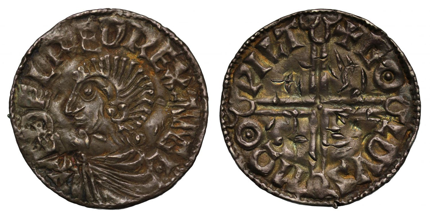 Aethelred II Penny, Wilton, Goldus