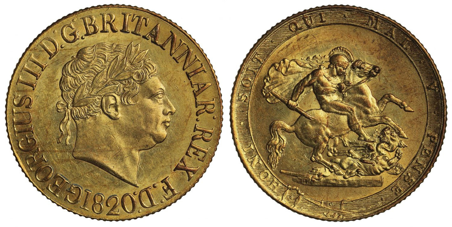 George III 1820 Sovereign