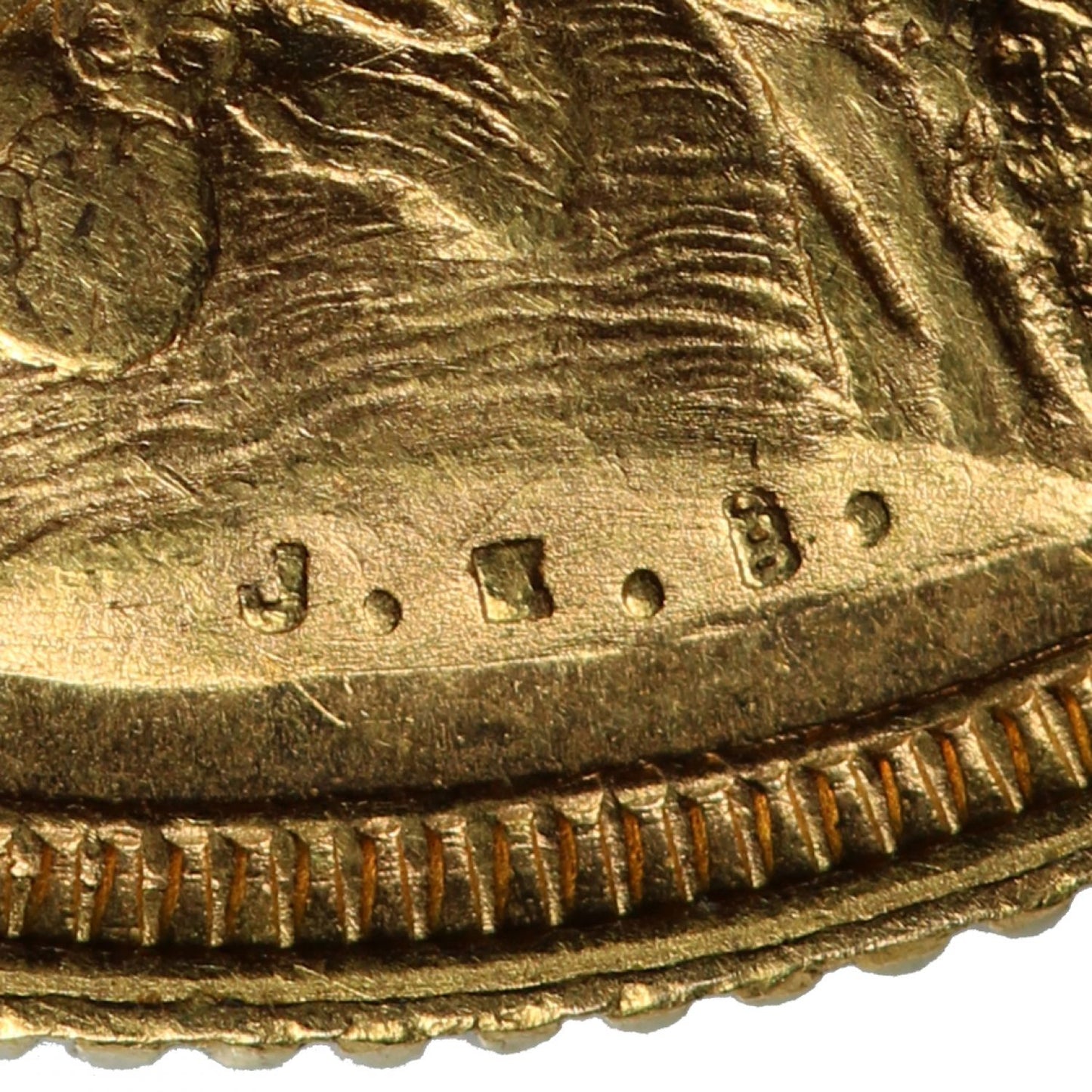 Sovereign 1887 Sydney, arc full stops, proof-like (DISH S1)