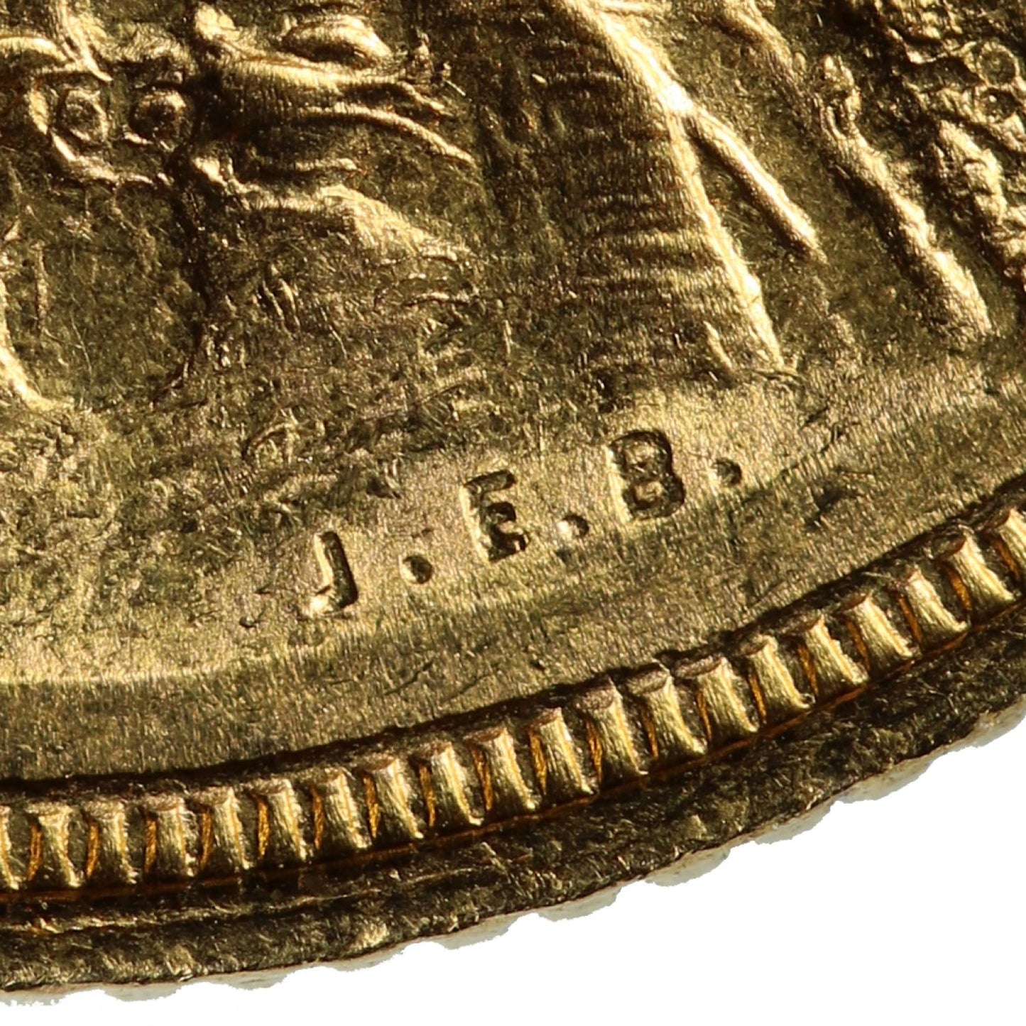 Sovereign 1888 Sydney, first legend, angled J (DISH S9)