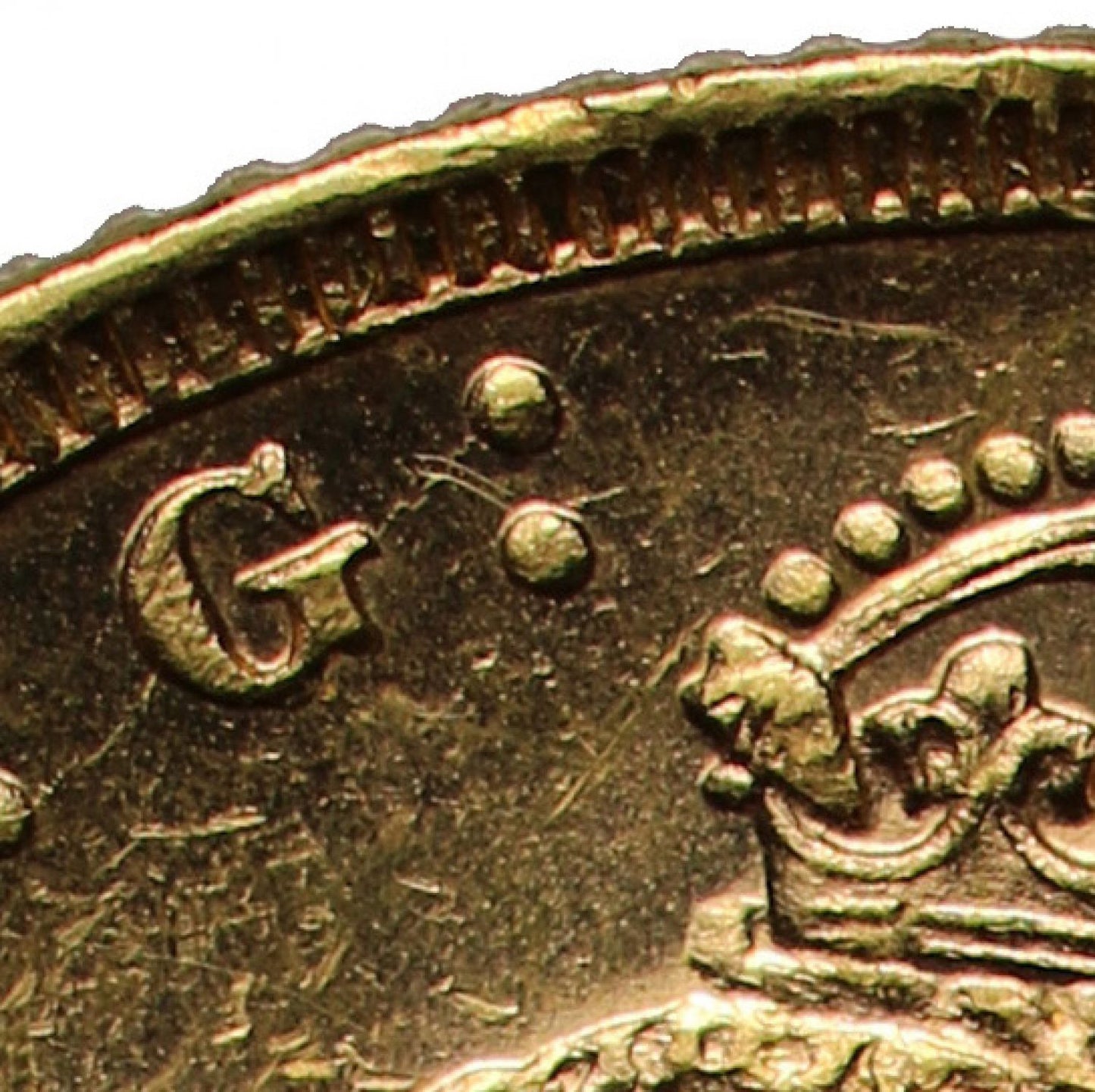 Sovereign 1887 Melbourne, second legend (DISH M8)