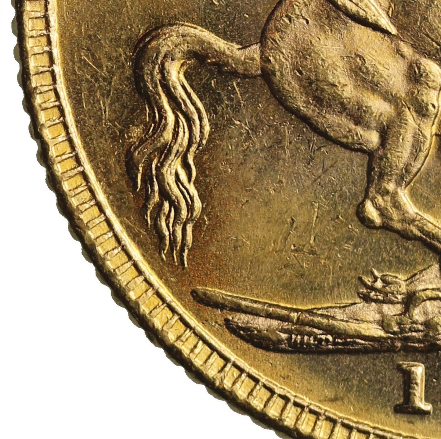 Sovereign 1891 Melbourne, long tail (DISH M16)