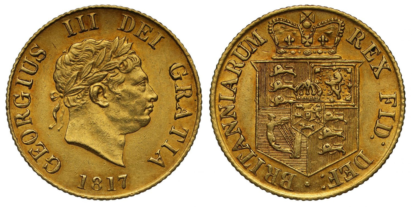 George III 1817 Half-Sovereign