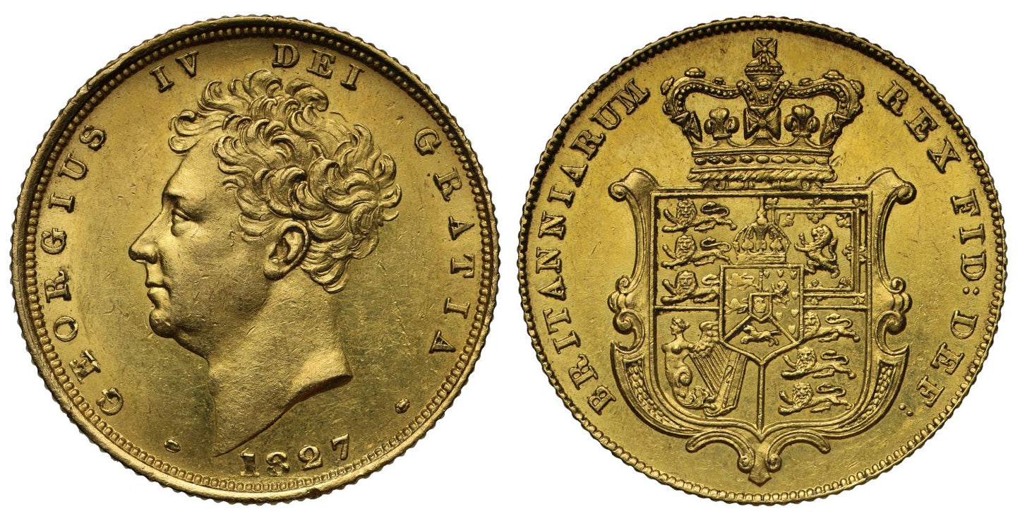 George IV 1827 Sovereign