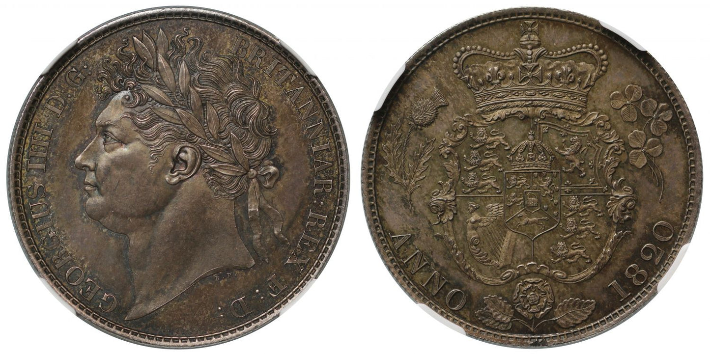 George IV 1820 pattern Halfcrown PR64